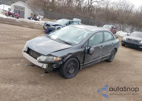 2011 Honda Civic Lx z USA, uszkodzony, nr VIN 2HGFA1F57BH300151